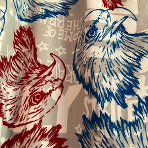 LulaRoe Leggings Eagle Print